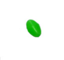 Fishing Essentials 8 x 12 mm Oval Green Bead