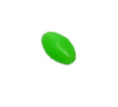 Fishing Essentials 10 x 14 mm Green Oval Bead 