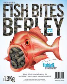 Fishing Essentials Fish Bites Burley Pellets 1.3 KG Bag