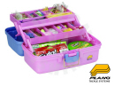 Plano 2 Tray Tackle Box - Pink