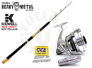 Tica Talisman and Kilwell Talon 350g Jig combo 
