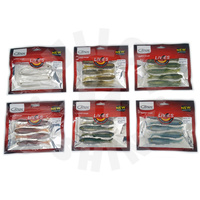 Catch Livies 4" Natural Tails Soft Baits