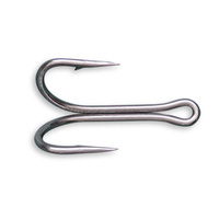 Mustad Stainless Steel O'Shaughnessy Double Hooks - Various Sizes