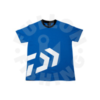 Daiwa Short Sleeve T Shirt Blue White