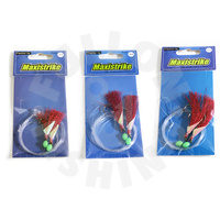 Maxistrike 2 Hook Economy Flasher Rigs - Various Sizes