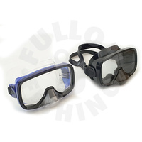Pro Blue Silicone Purge Dive Masks