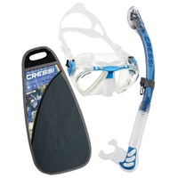 Cressi Penta Mask & Alpha Ultra Dry Snorkel Set